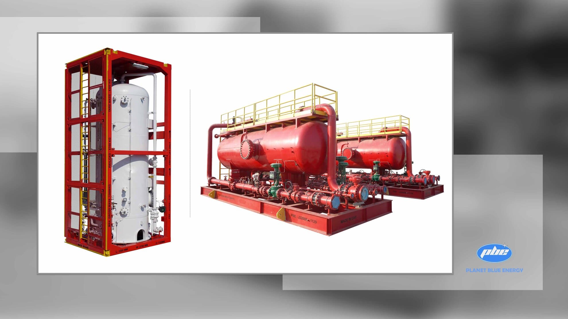 100BBL 150PSI Surge Tank Skid